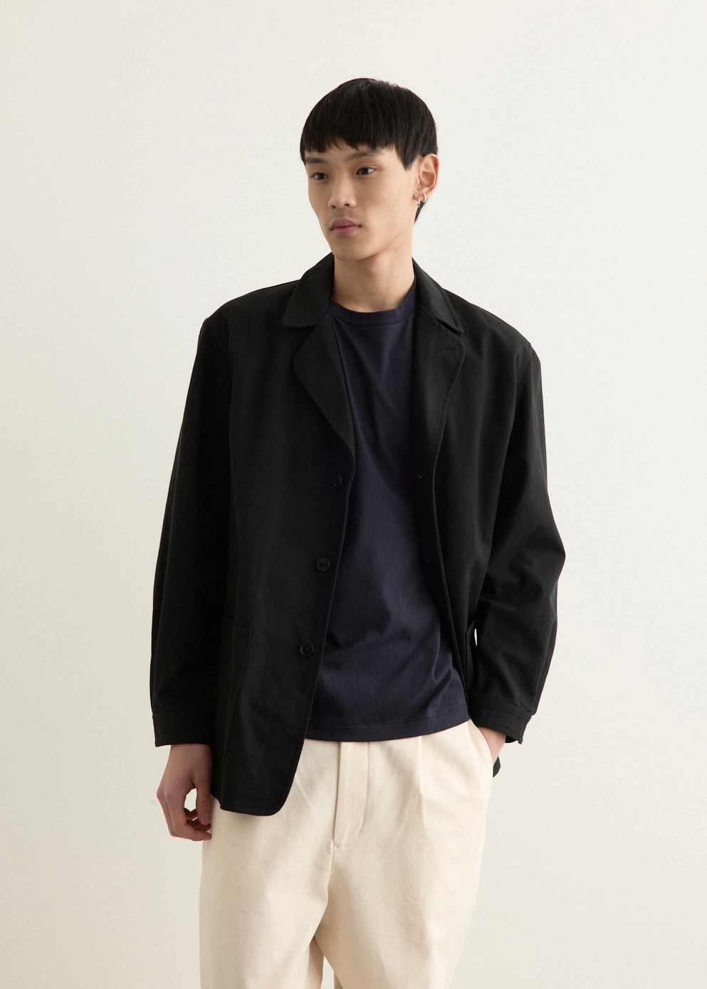 3 Button Jacket All Weather Protection StretchFit Silhouette