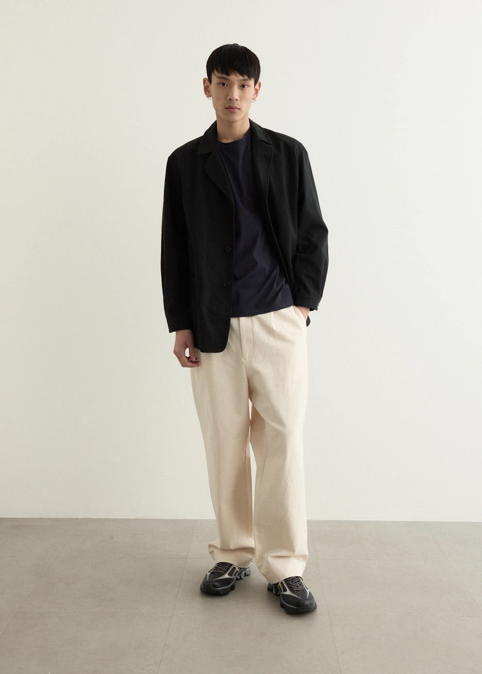 3 Button Jacket ElasticCuffs