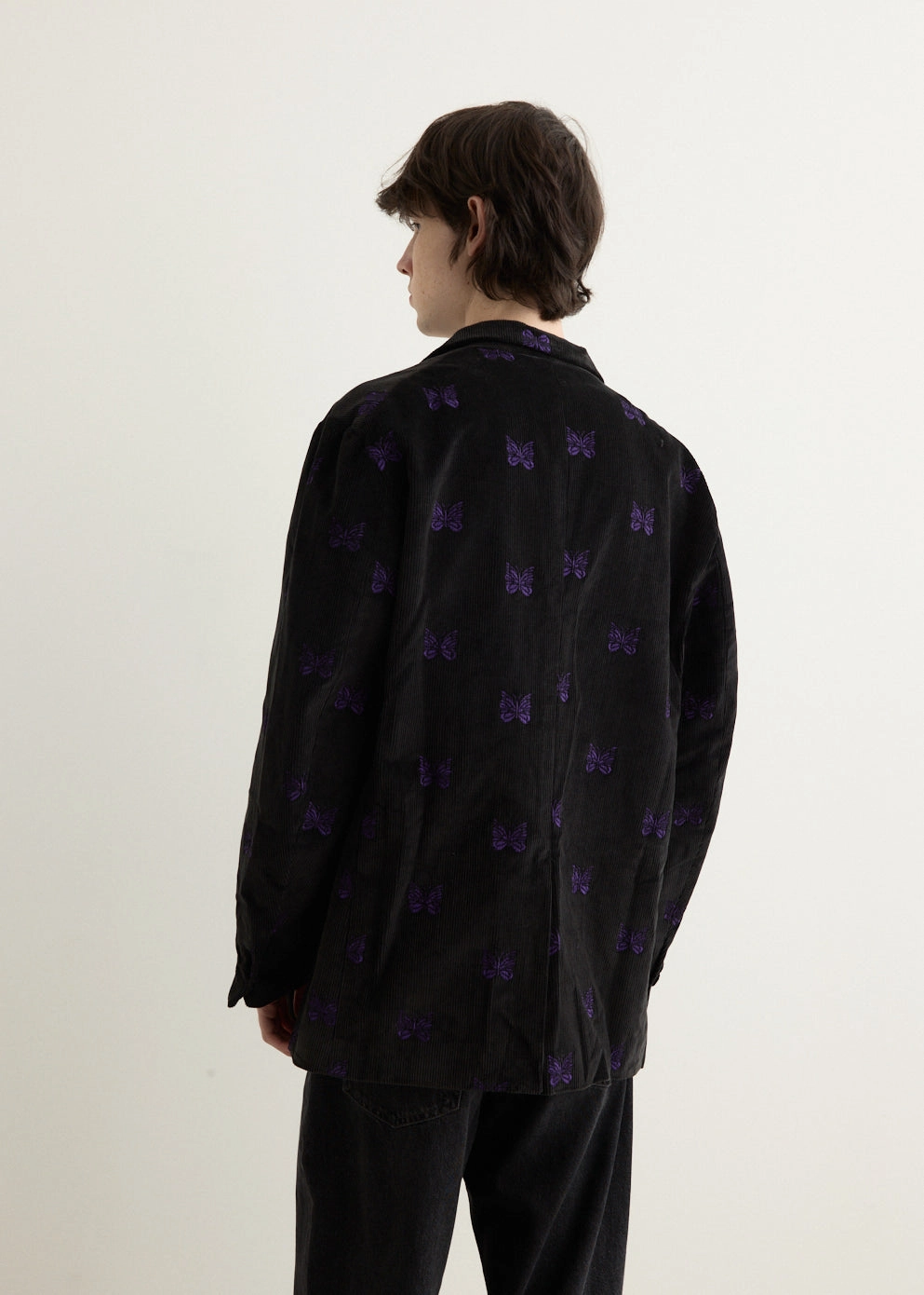 3B Jacket - Papillon Emb. Corduroy Compact Packability Ergonomic Shoulder Cut