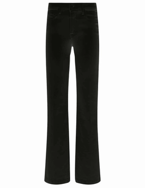 Recycled Fiber Content LAGENCE Scottie High Rise Wide Leg Jeans in Black