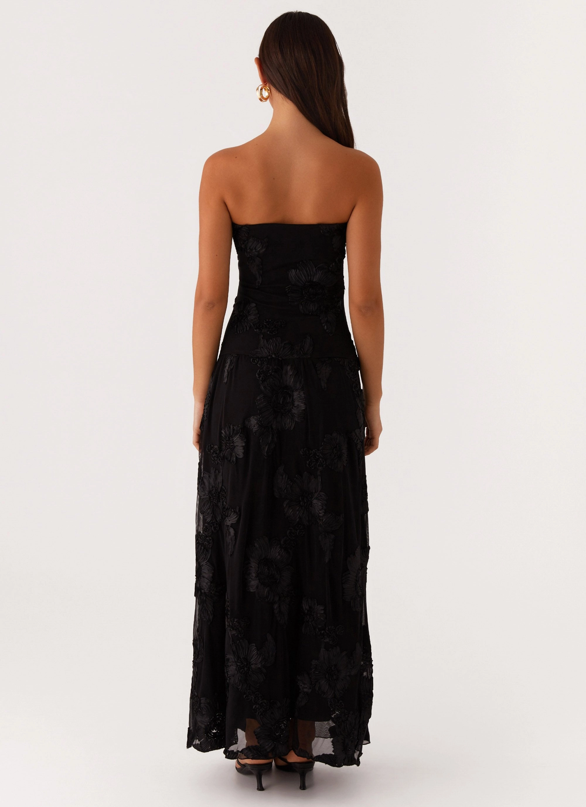 After Light Maxi Dress - Black Pure Aesthetic Fashionable Touch