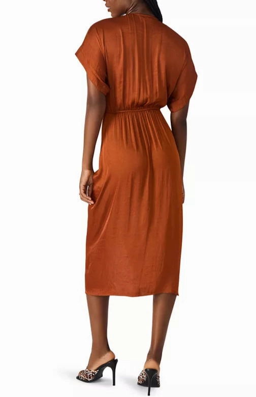 Chic Harmony Aimee Dress in Gingerbread