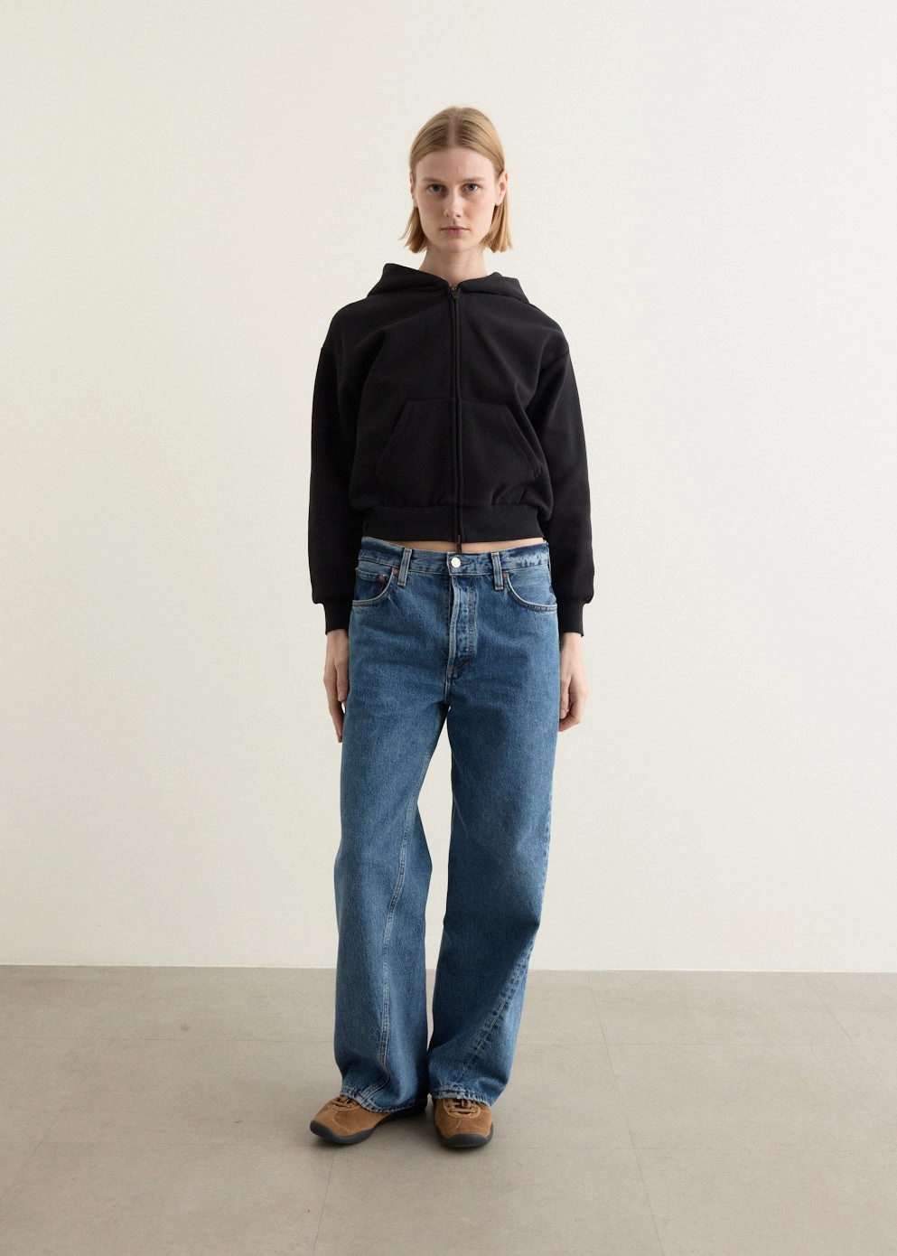 Windproof Cuffs Practical Everyday Fit Women's Classic Fit Zip-Up Hoodie