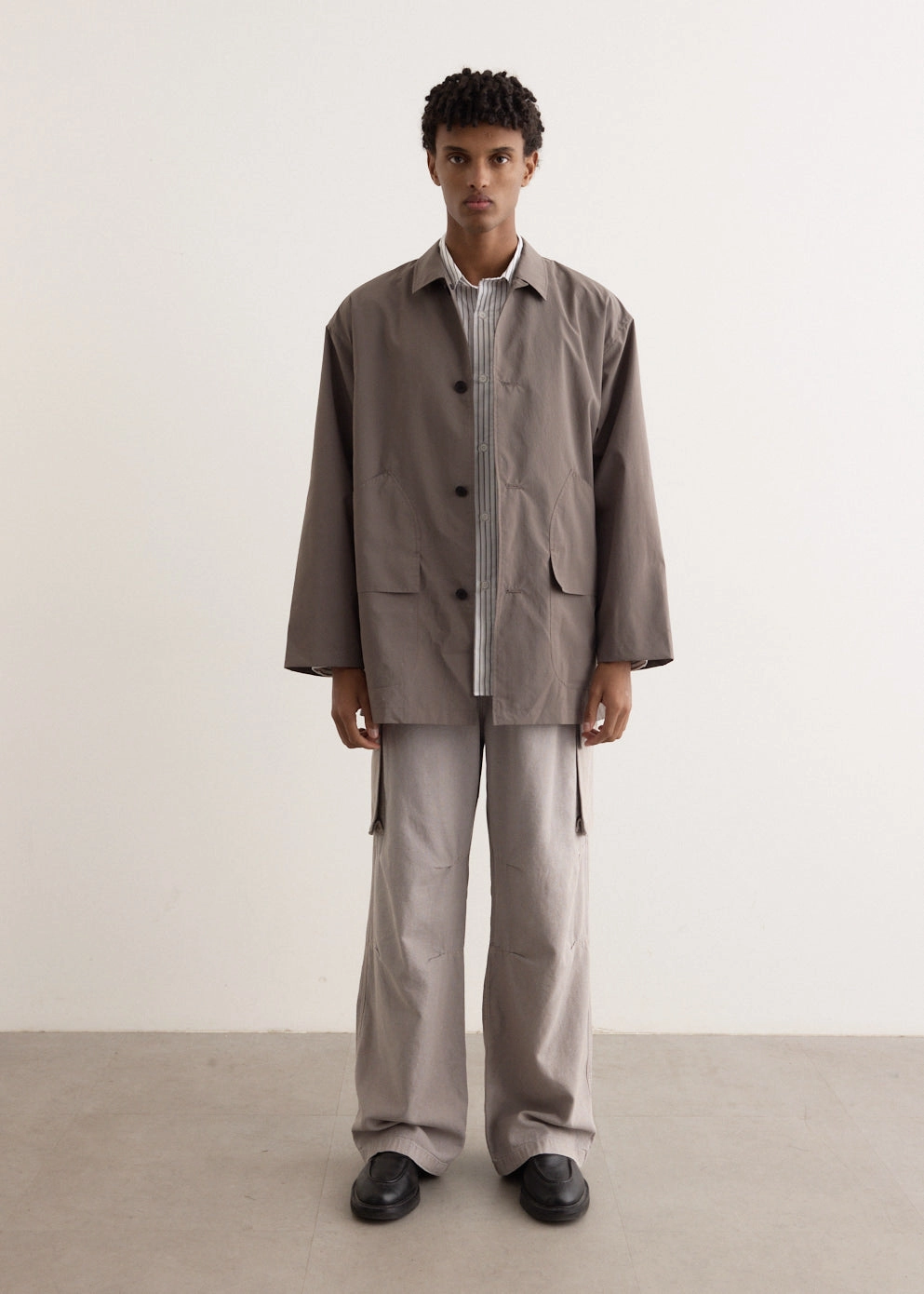 Airy Half Coat Sealed Seam Construction Advanced Insulation