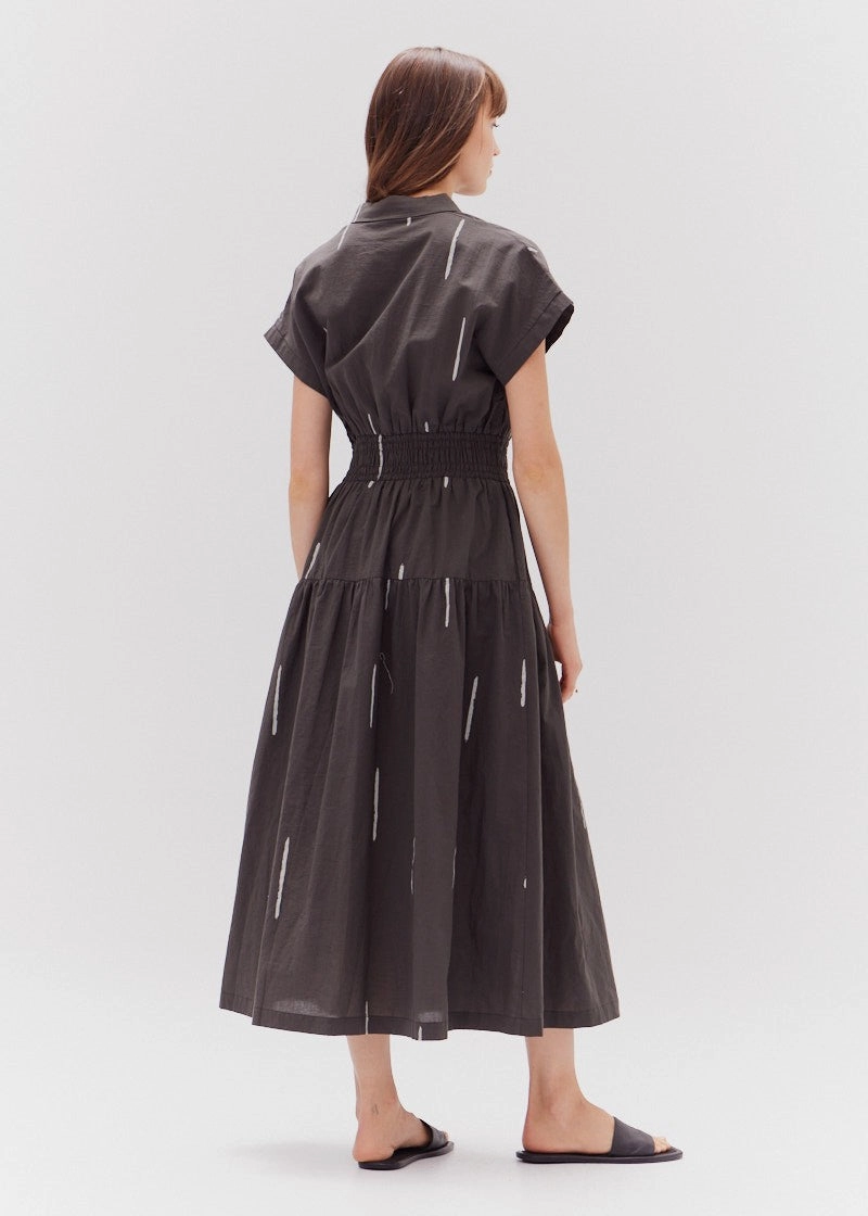 ALEXA COTTON PRINT SHIRT DRESS Classic and Modern