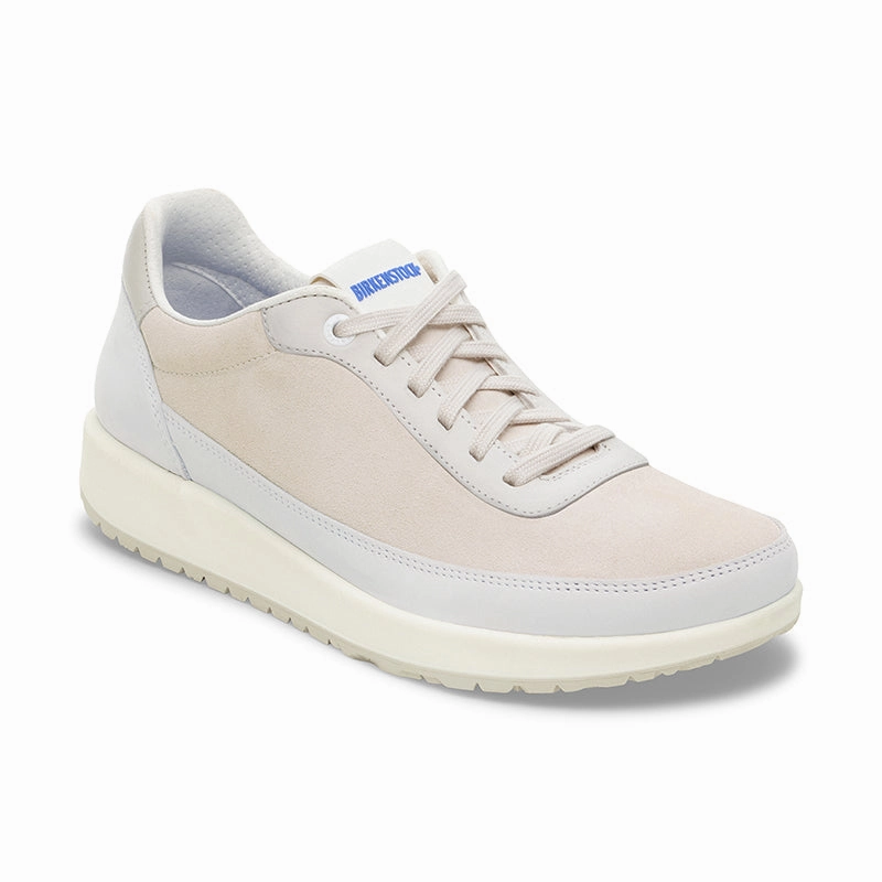 Simple Lifestyle Slides Men's Honnef City Antique White Suede Nubuck