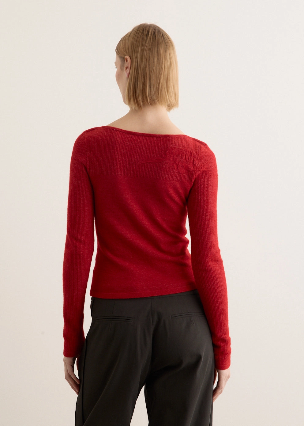 Daily Layered Relaxed Crew Neck The Claudine Knit