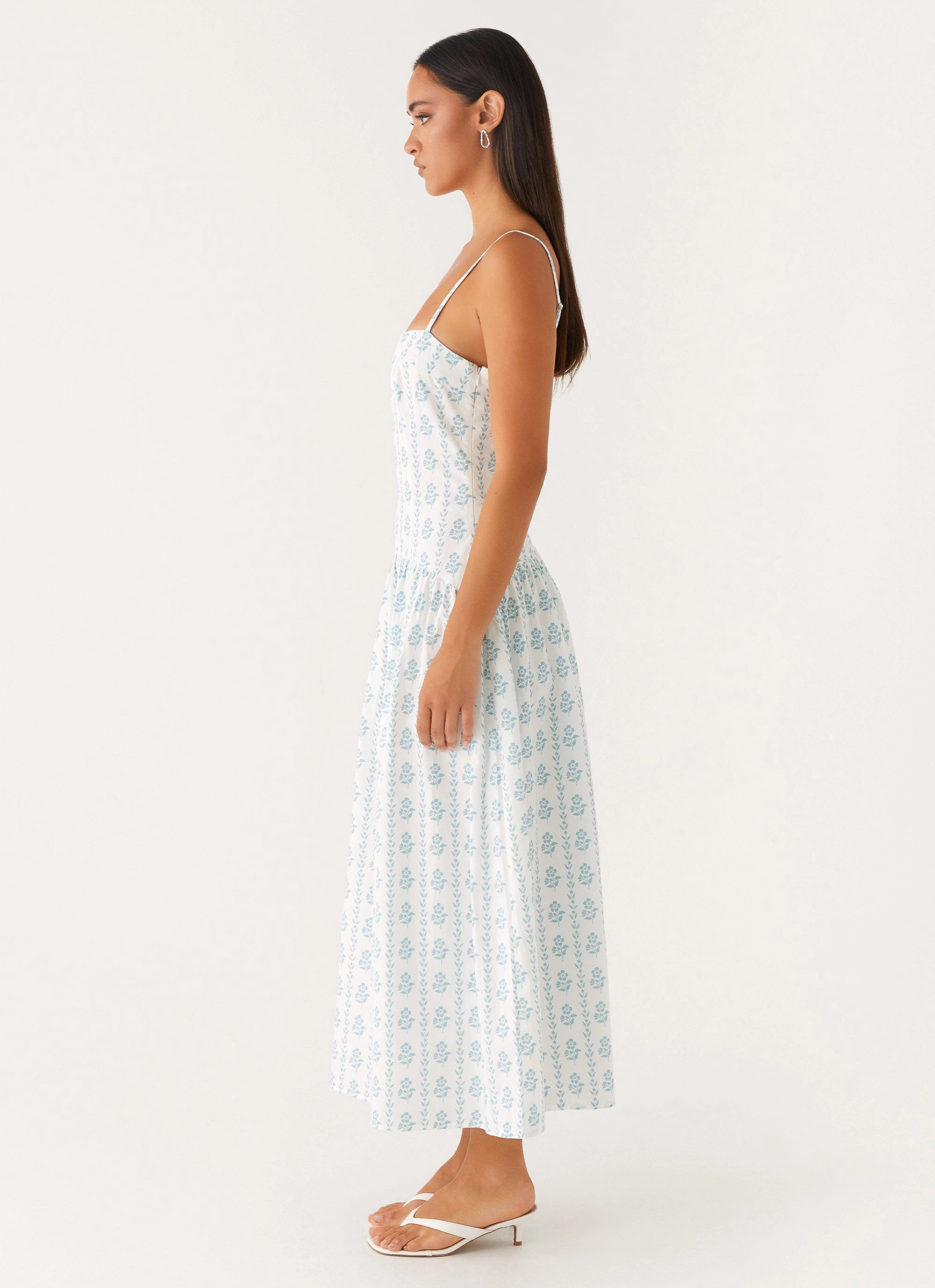 Amelie Midi Dress - Sweet Daydream Print Movement Friendly A-Line