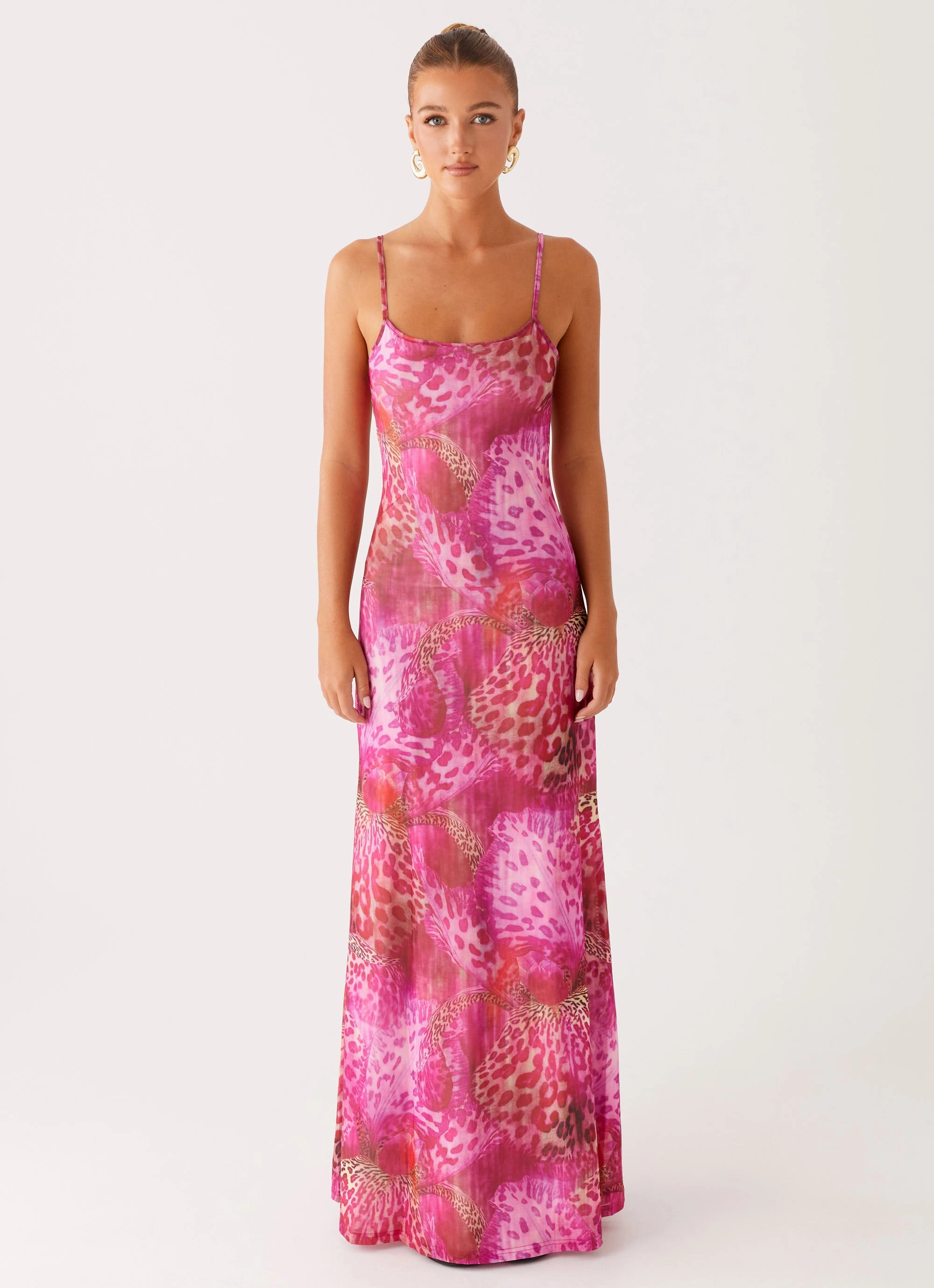 Trendy Fit Look All-Occasion Wear Everett Maxi Dress - Lavender Lagoon