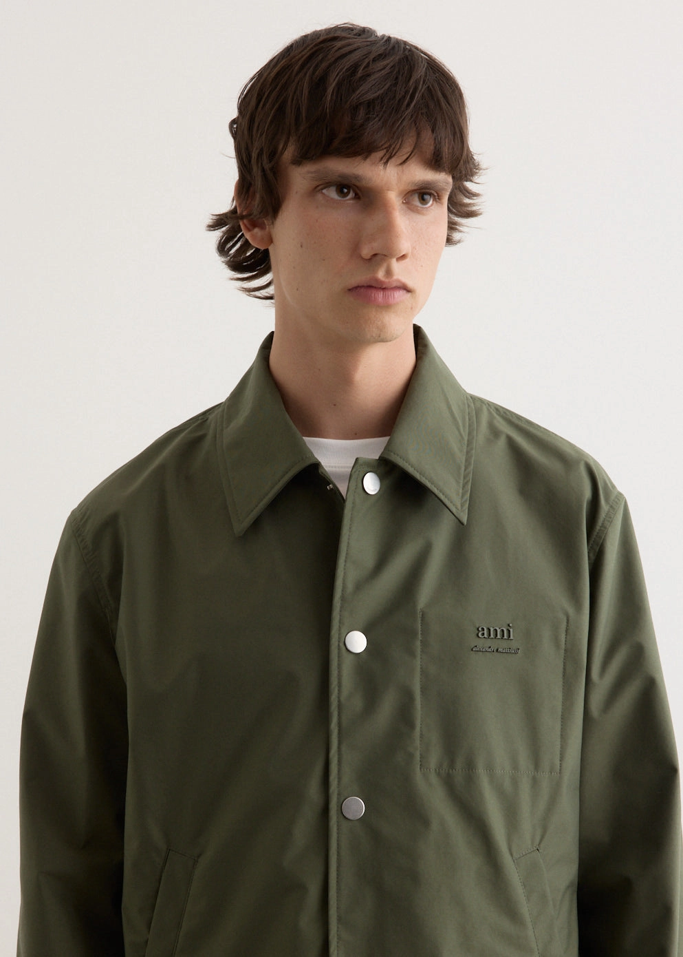 Ami Buttoned Jacket Loose Fit