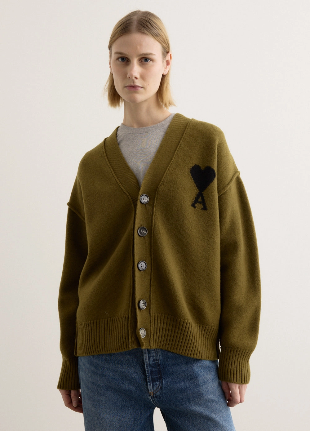 AMI De Coeur Cardigan Waterproof Technology Extended Coverage