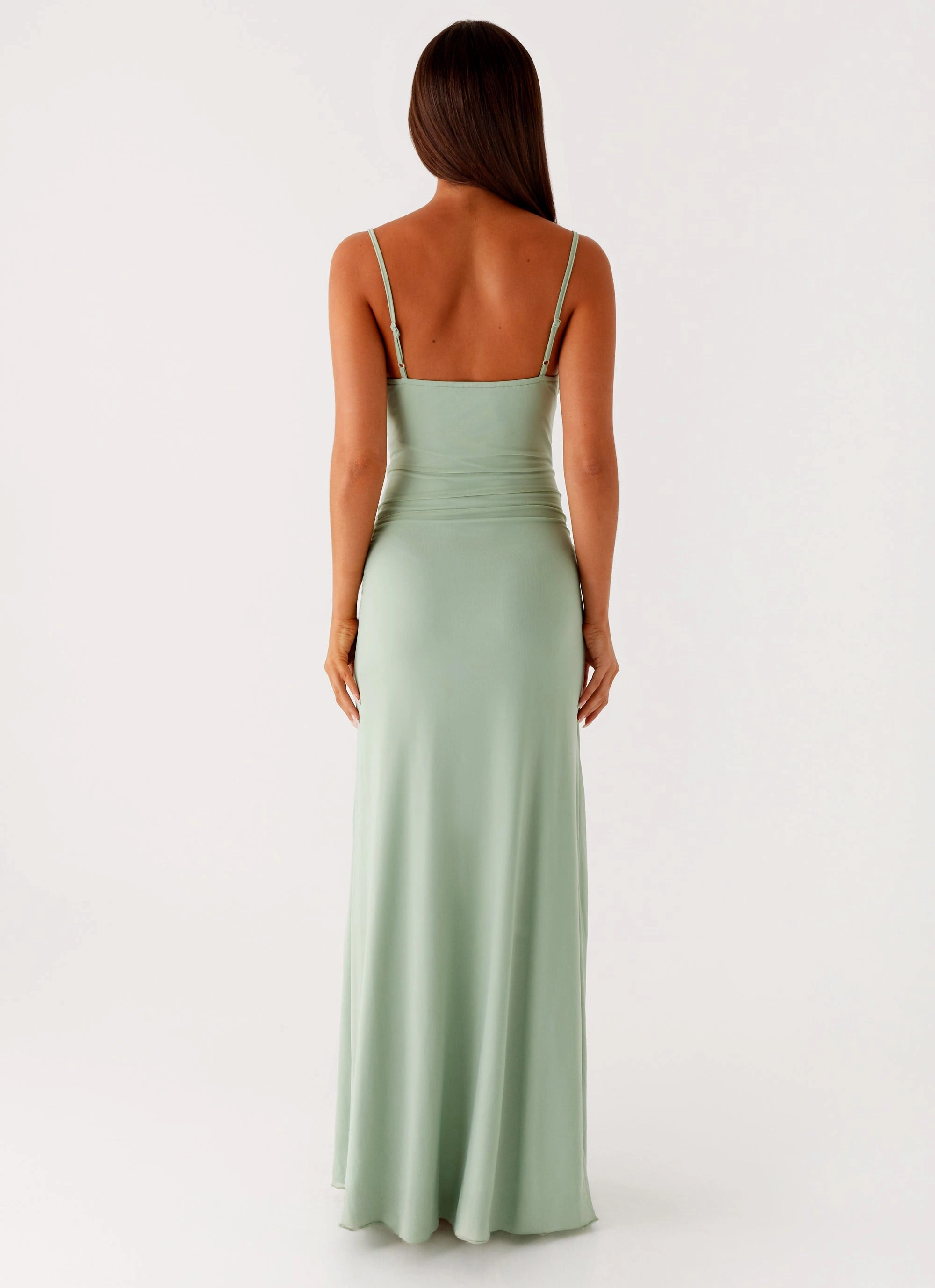 Amphi Maxi Dress - Sage Pink Glow