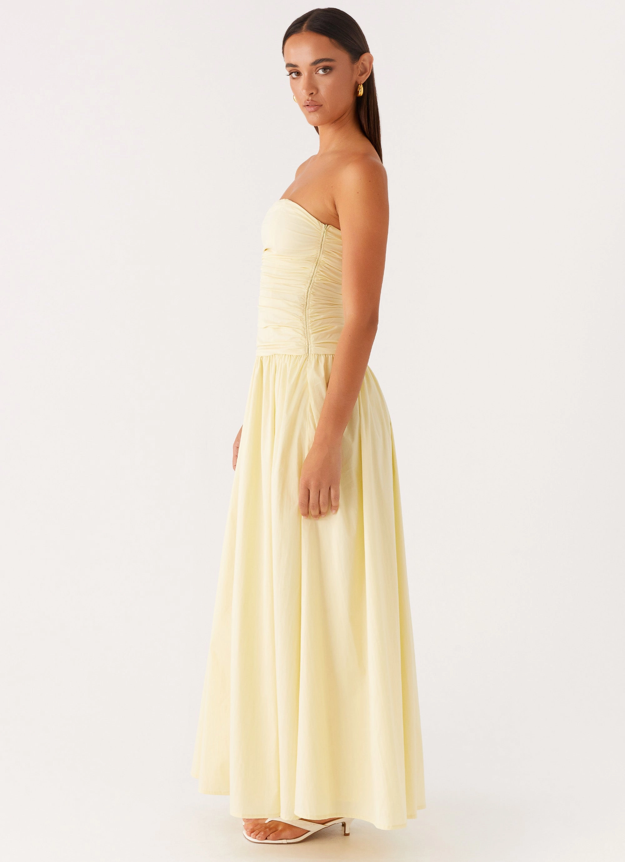 Travel Option Carmel Maxi Dress - Yellow
