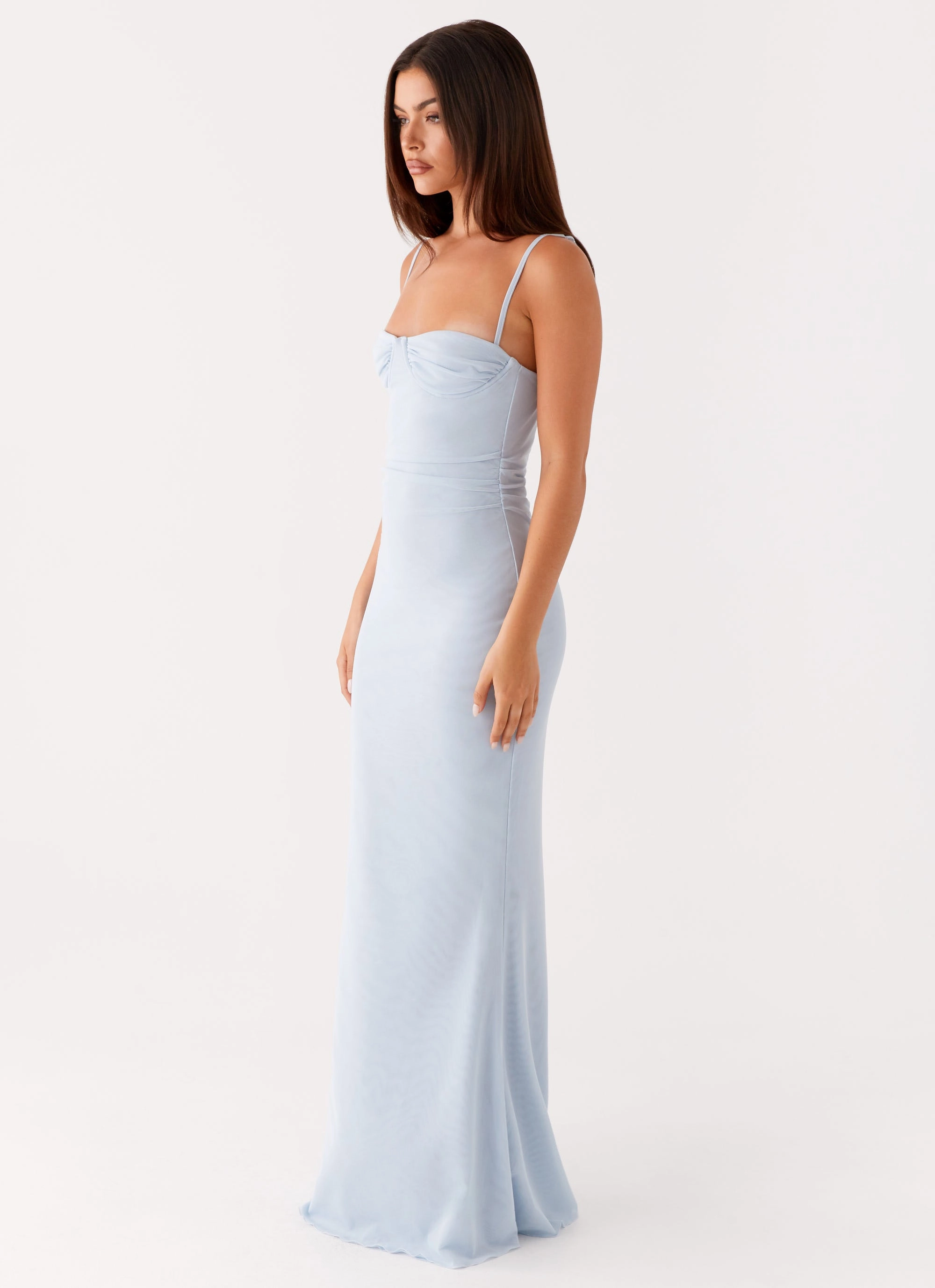 Timeless Vibe Relaxed Wear Anna Sophia Maxi Dress - Blue