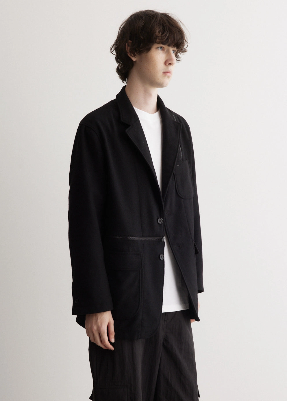 Zip Jacket Non Restrictive Tailoring