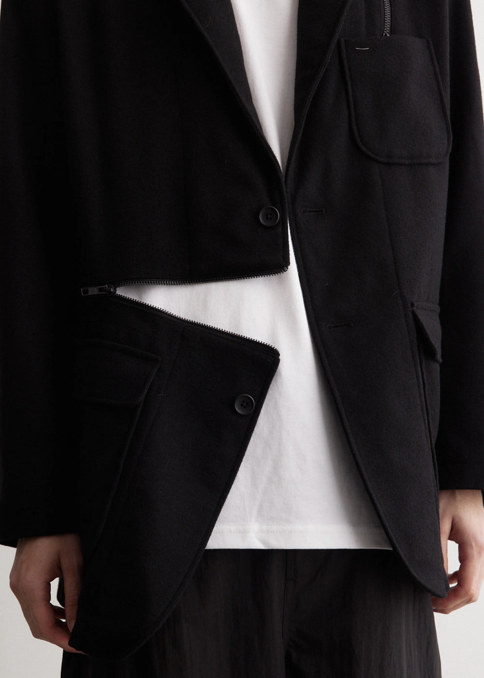 Zip Jacket Quick Pull Zipper Magnetic Closure Options