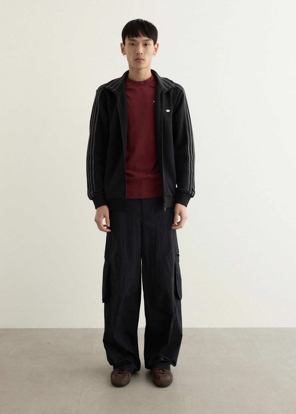 Premium Track Top Articulated Sleeves Breathable Mesh Panels