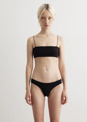 Smocked Mini Bikini Bottoms Flattering-Cut Vacation Time