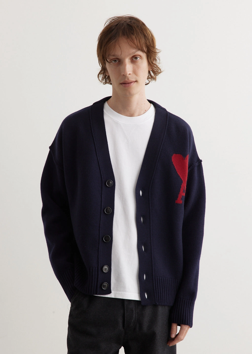 Soft Lining Red ADC Cardigan