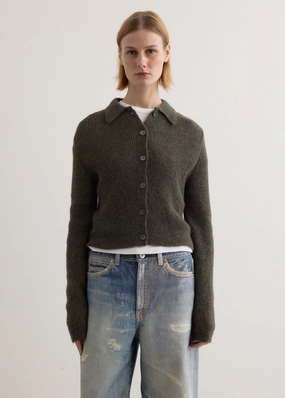 Mazzy Polo Cardigan Easy Silhouette