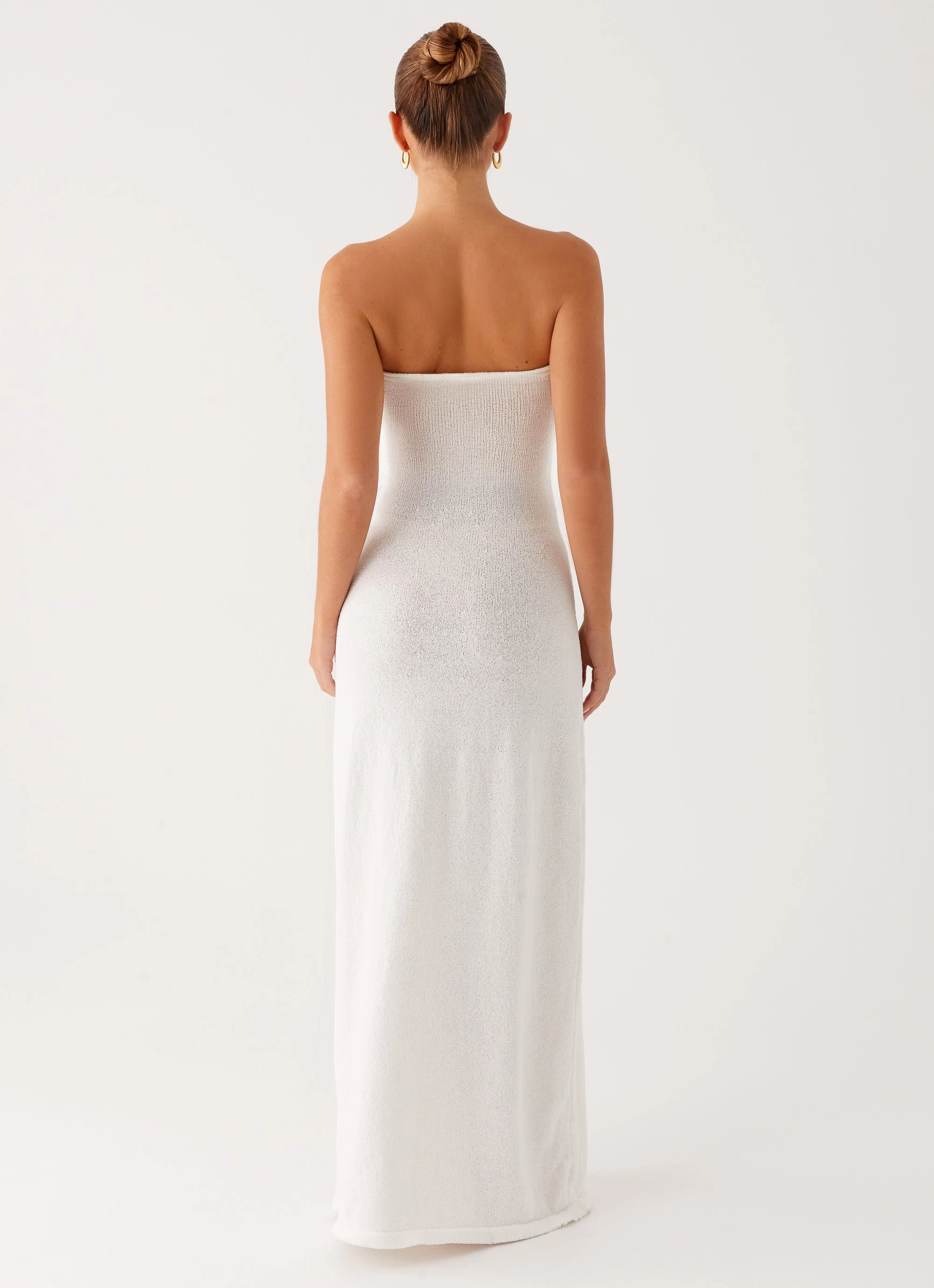 Soft-touch Professional Comfort Arli Strapless Maxi Dress - Ivory