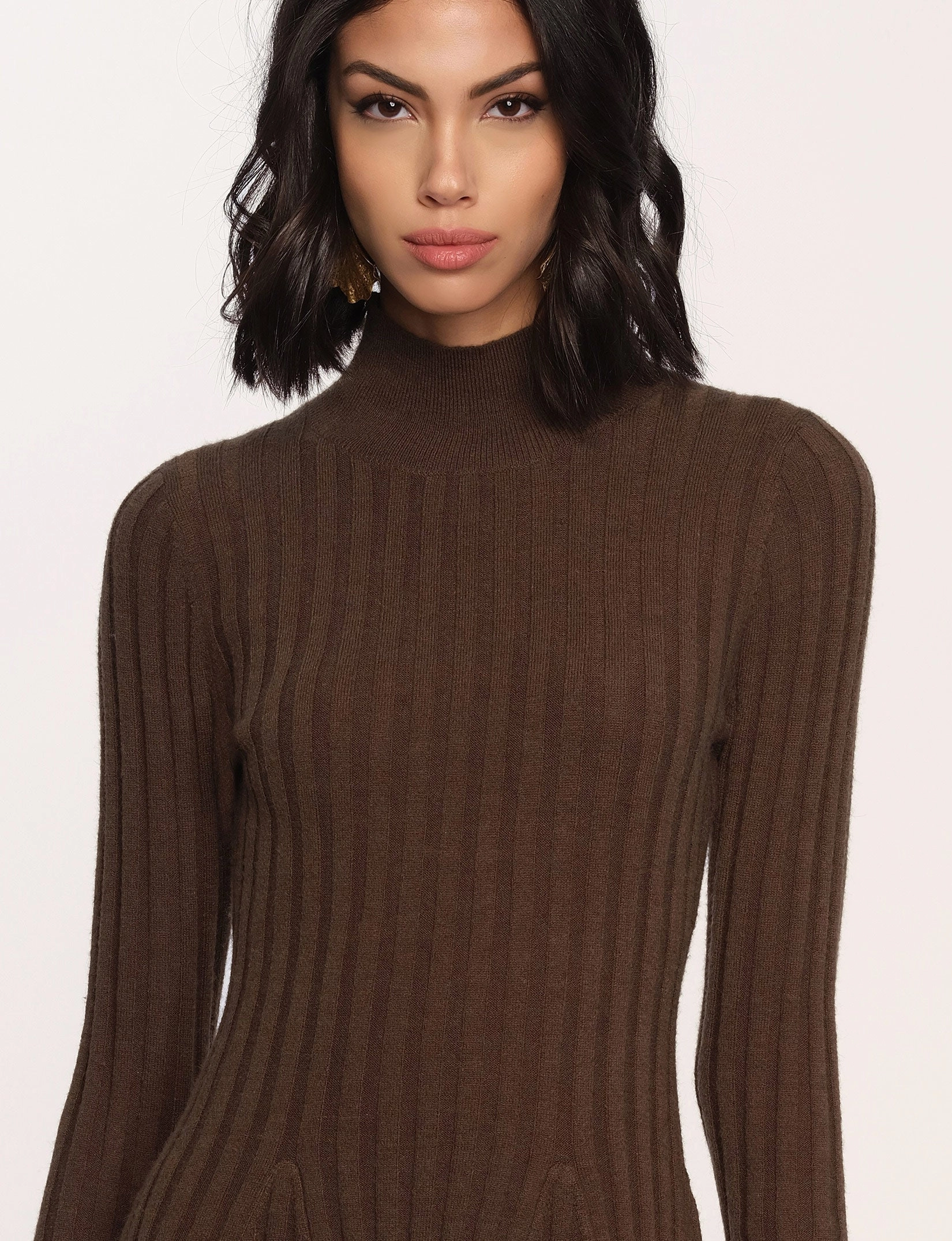 Moment Soft Sunset Scene Adi Dress in Moss