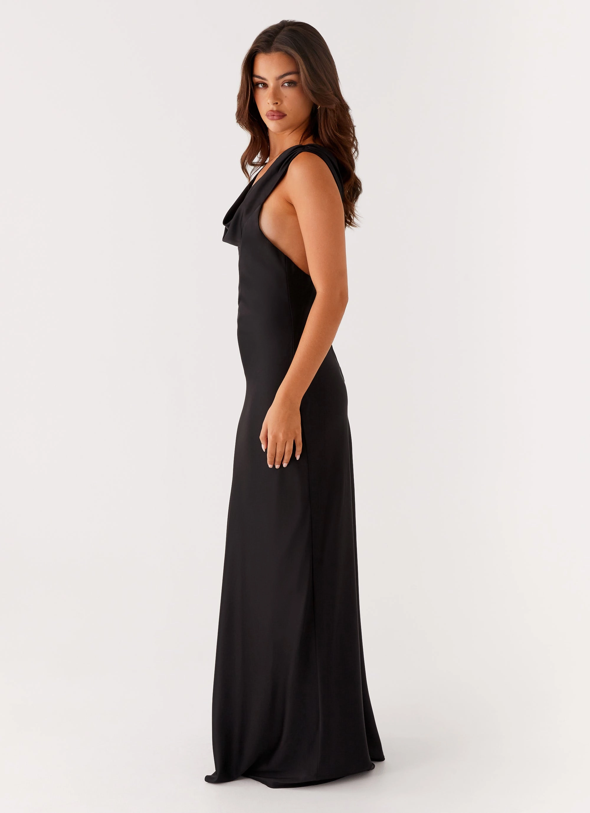 Arya Maxi Dress - Black Timeless Appeal Clean Style