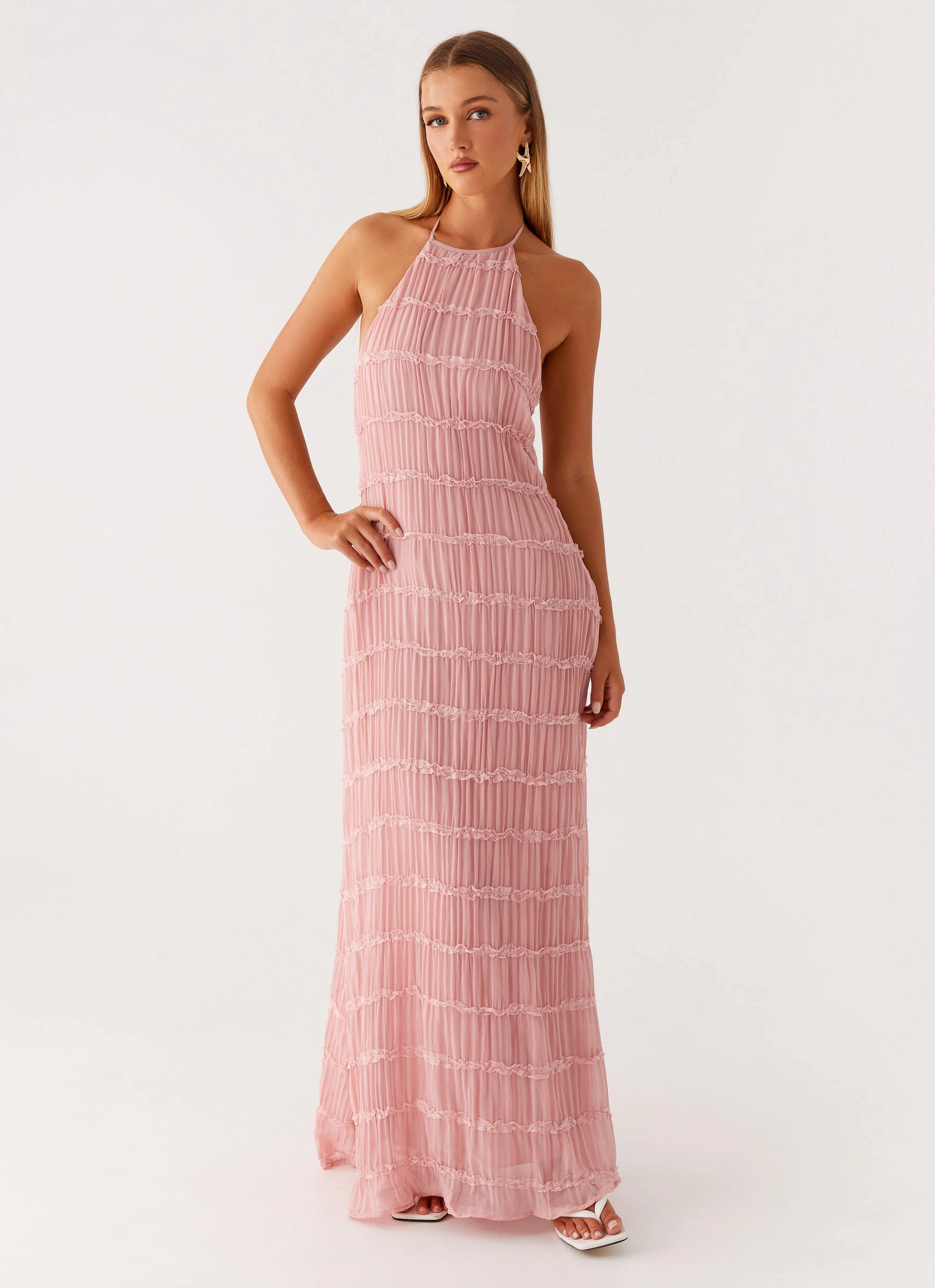 Modern Edge Aullie Maxi Dress - Pink
