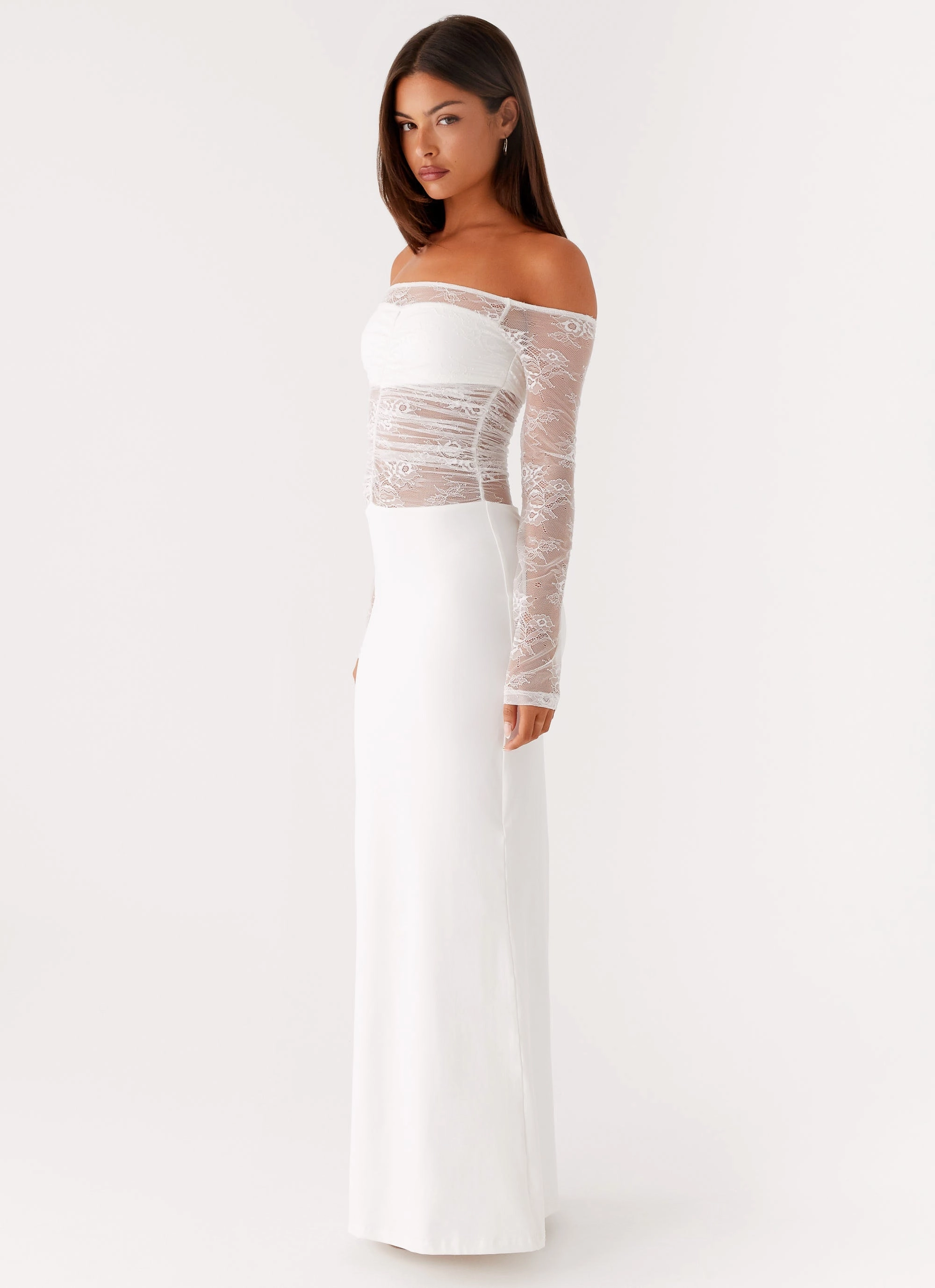 Effortless Look City Flow Avi Maxi Dress - White