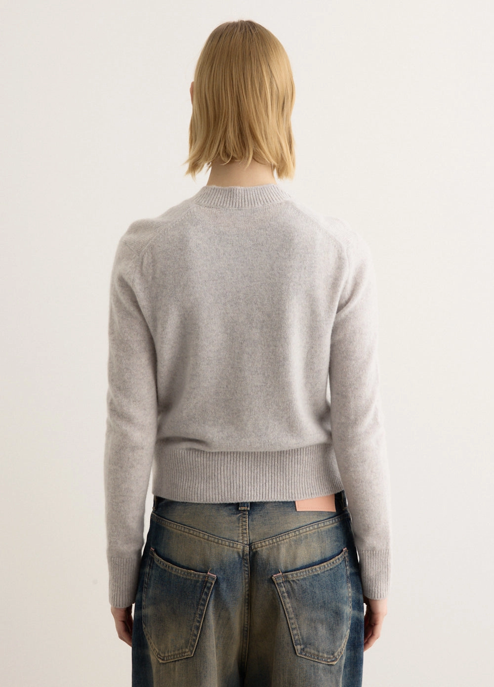 Baby Fox Patch Fitted Cardigan Modular Layering Compatibility Warmth Retention