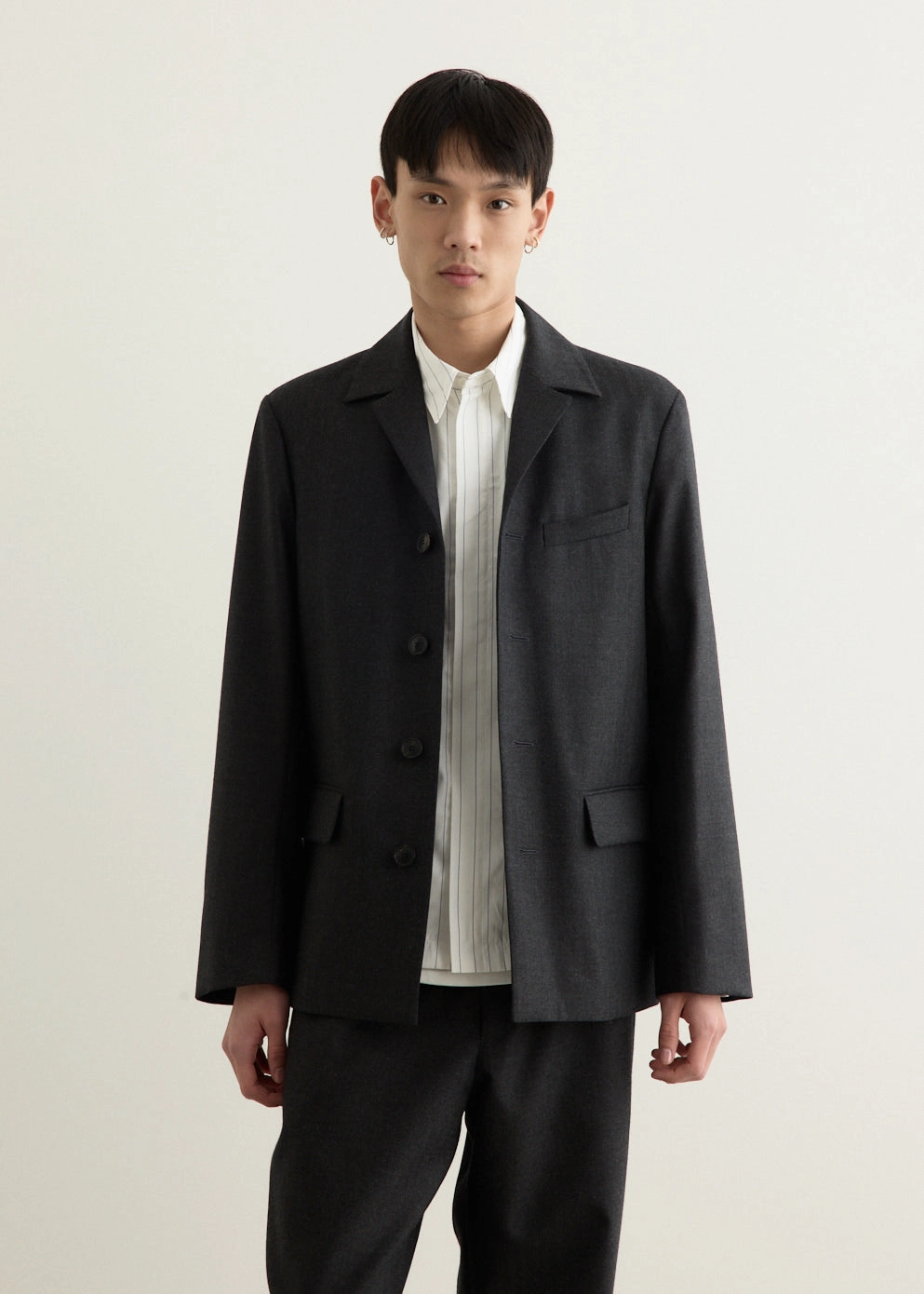 Bays Jacket heavy duty fabric Rubberized Zippers