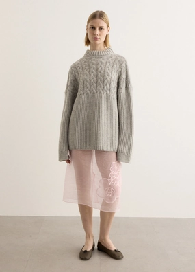 Belinda Jumper Simple Wear Ribbed Hemline