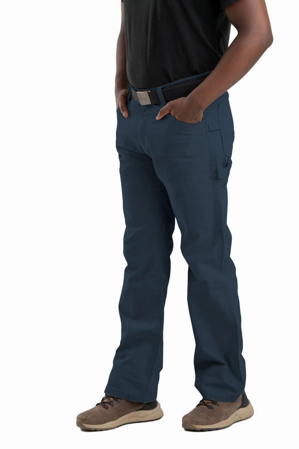 Clean Cut Berne Mens Navy 100% Cotton Duck Carpenter Pant Jean