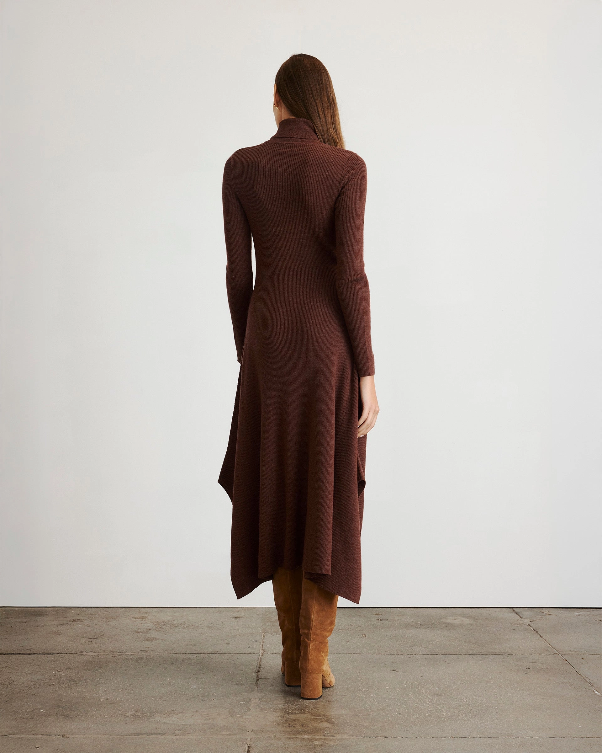 All Fit Style Feminine full-length gown Steffi Knit Dress