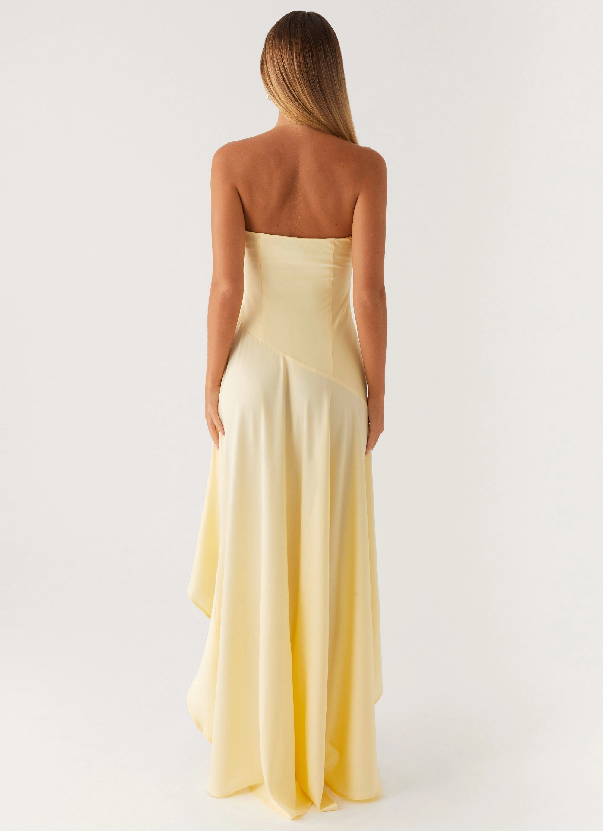Anytime Wear Bodie Maxi Dress - Pastel Yellow
