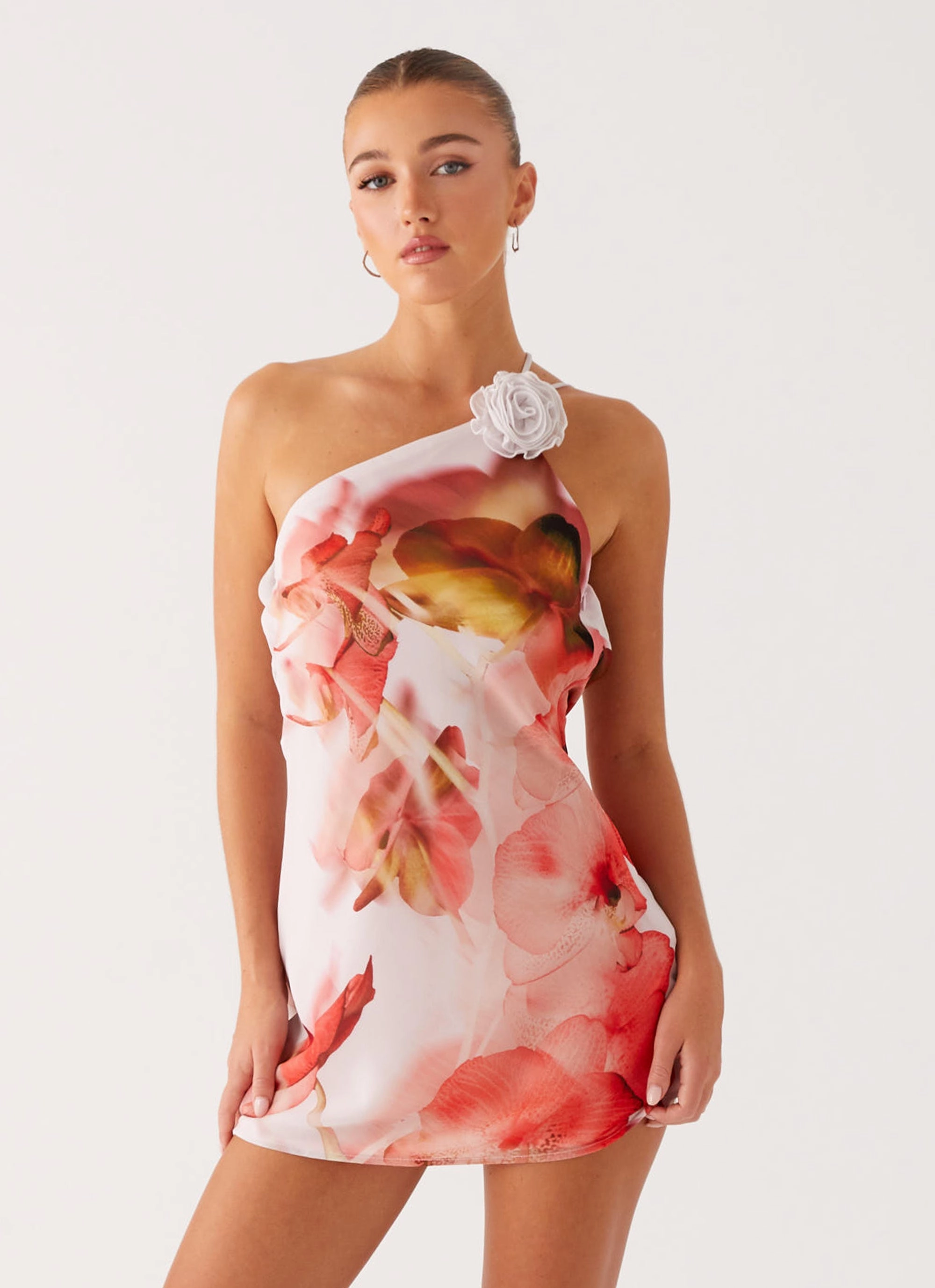 Kia Mini Dress - Peach Rose Perfect For Any Occasion All-day style