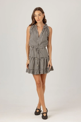 GINGHAM BLISSE DRESS Smart Outfit