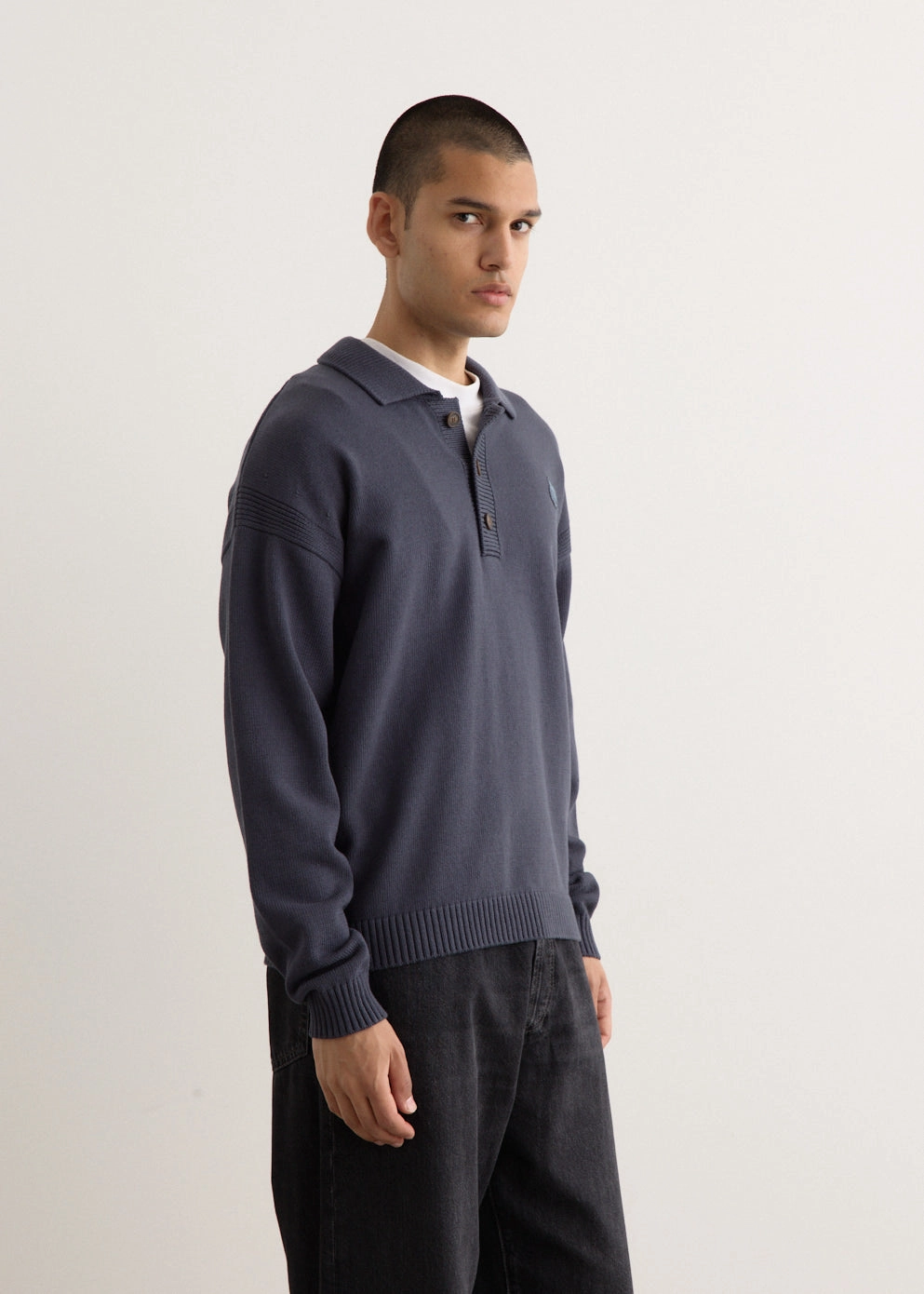 Yarn Dyed Bold Fox Head Patch Comfort Polo