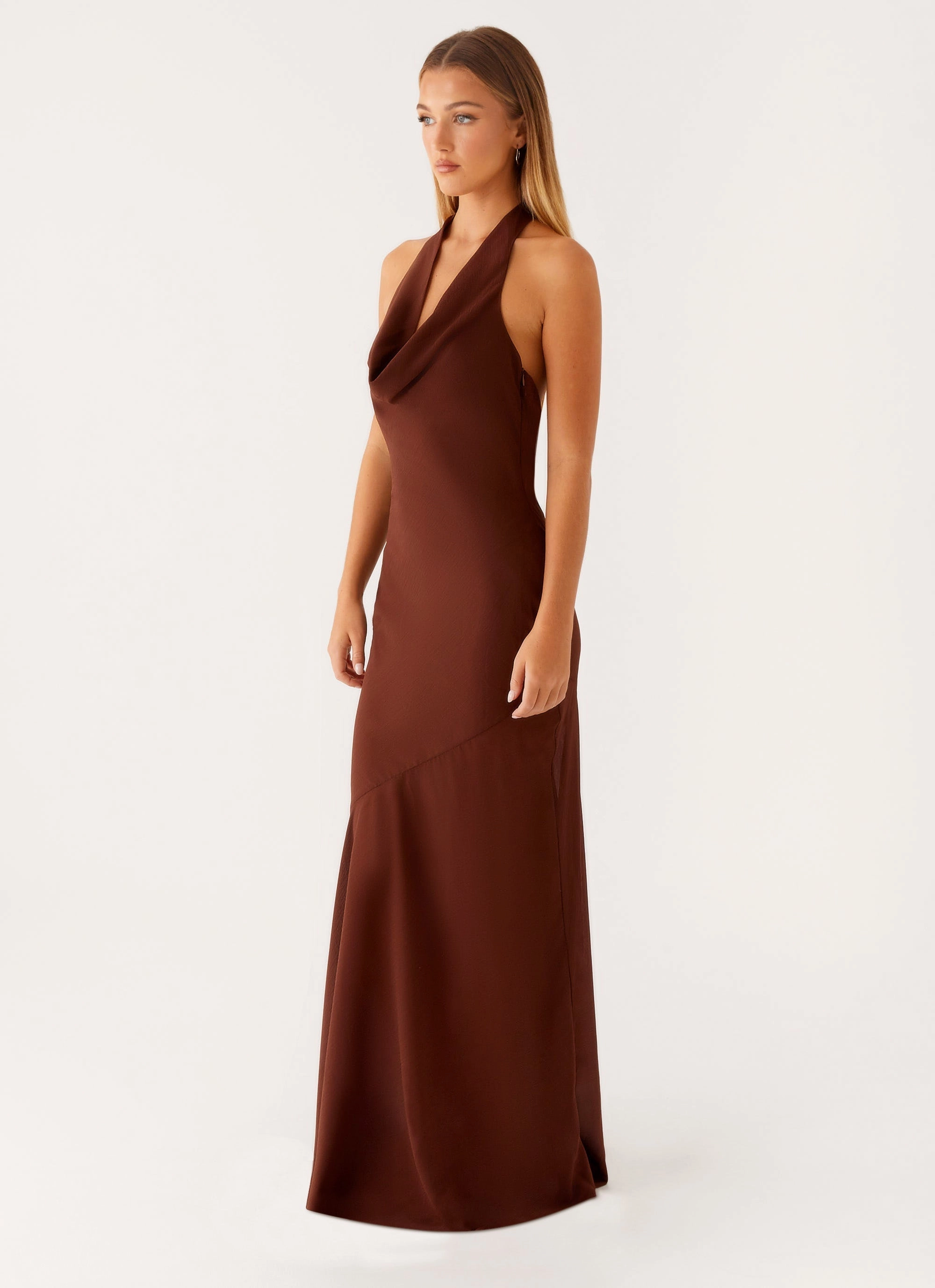 Effortless Look Sullivan Maxi Dress - Chocolate