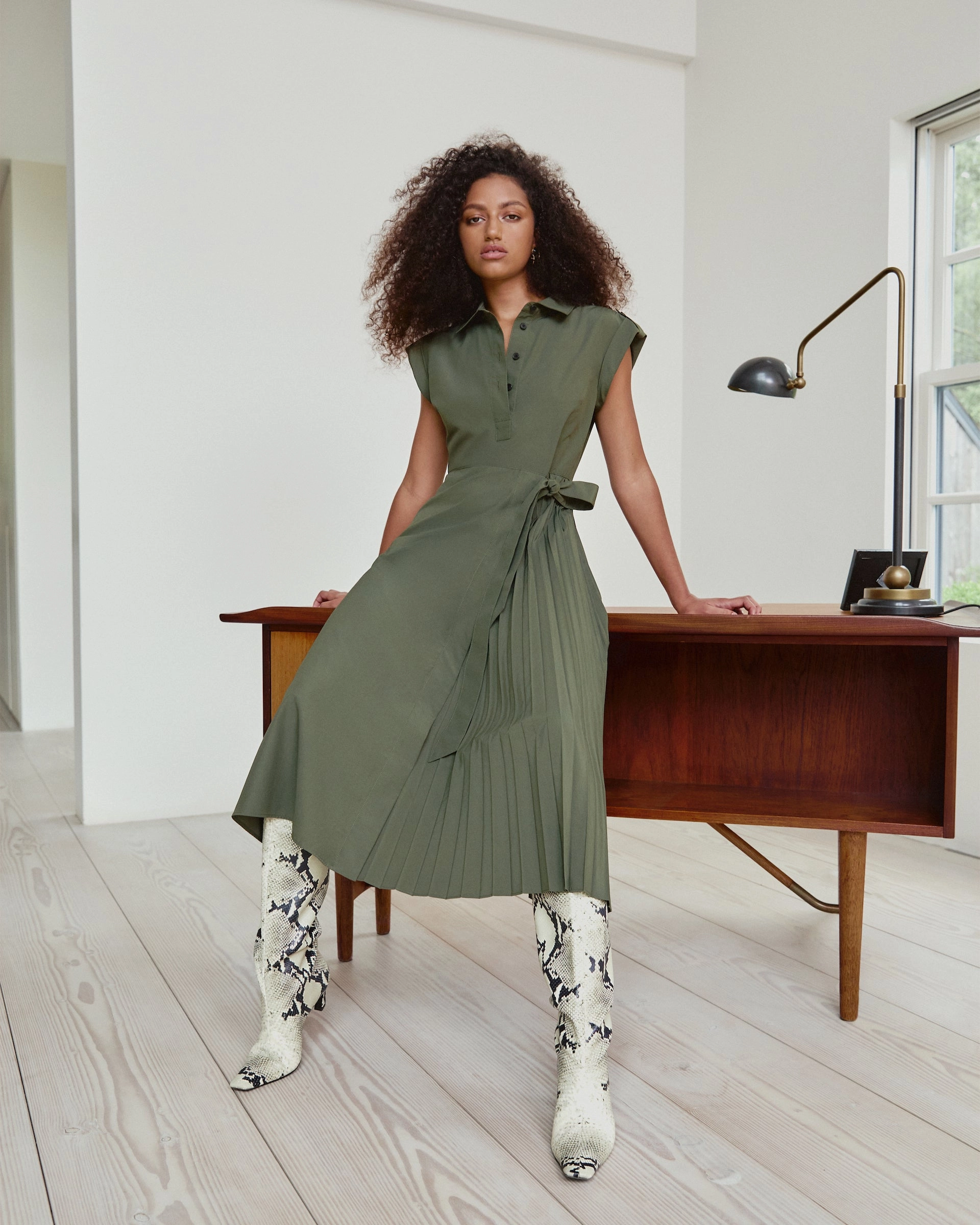 Shivonley Dress Summer Friendly Comfortable texture