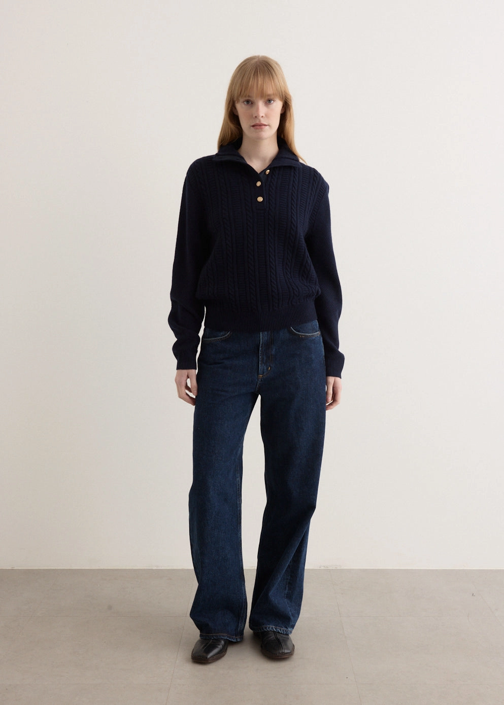 Double Layered Design Flexible Seam Structure Thea Jumper