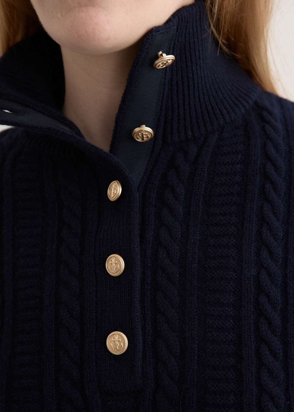 Thea Jumper Essential Wear Ribbed Collar Design