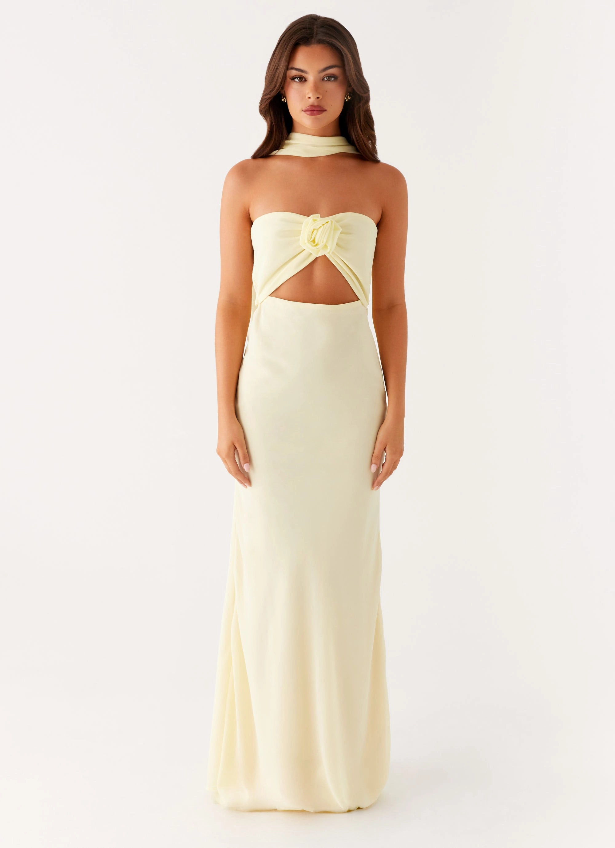 New Light Maxi Dress - Yellow Urban Cool understated look