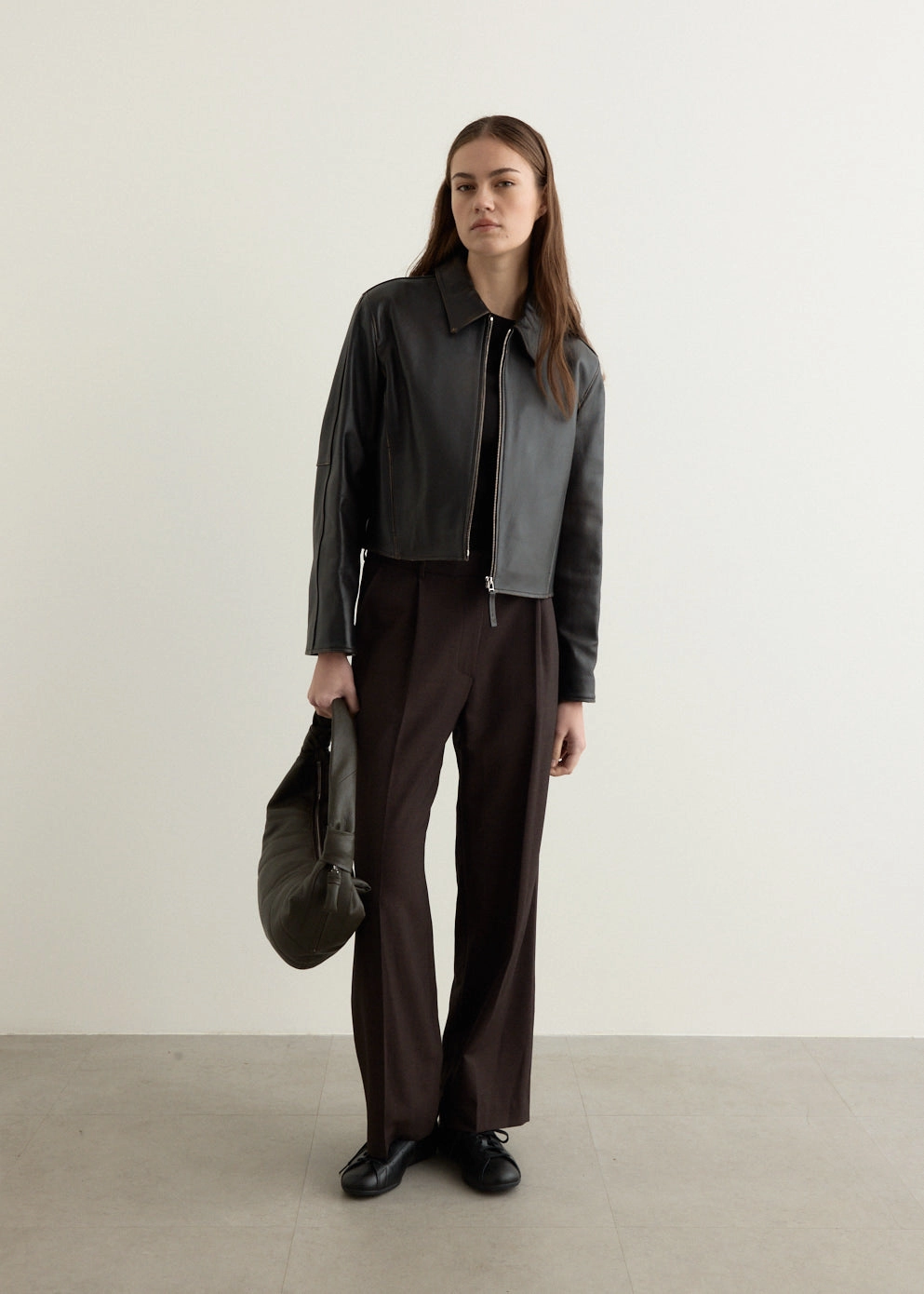 Water Repellent Coating Real Leather Jacket