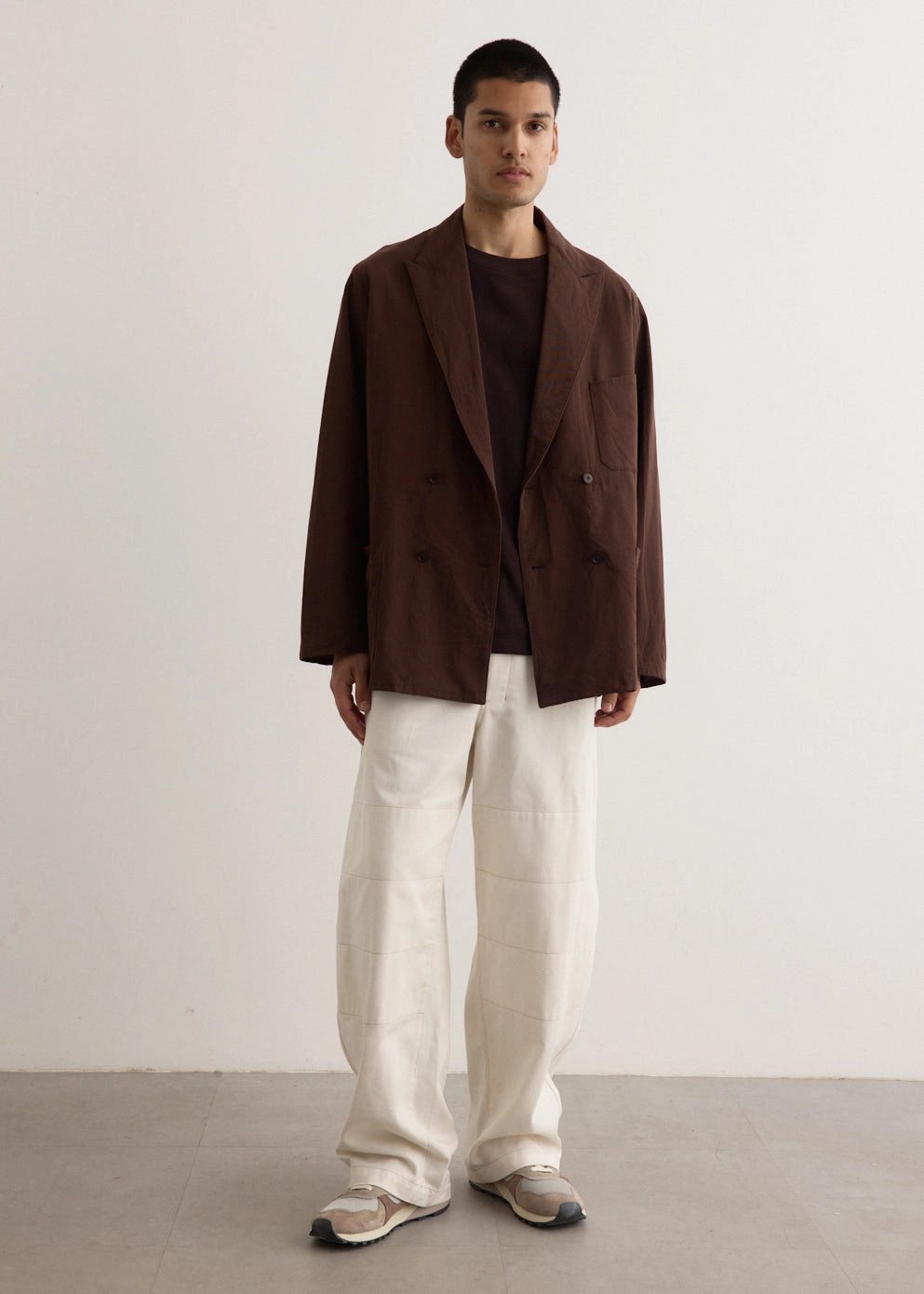 Weekend Chill Style Reinforced Shoulders Take Easy DB Jacket