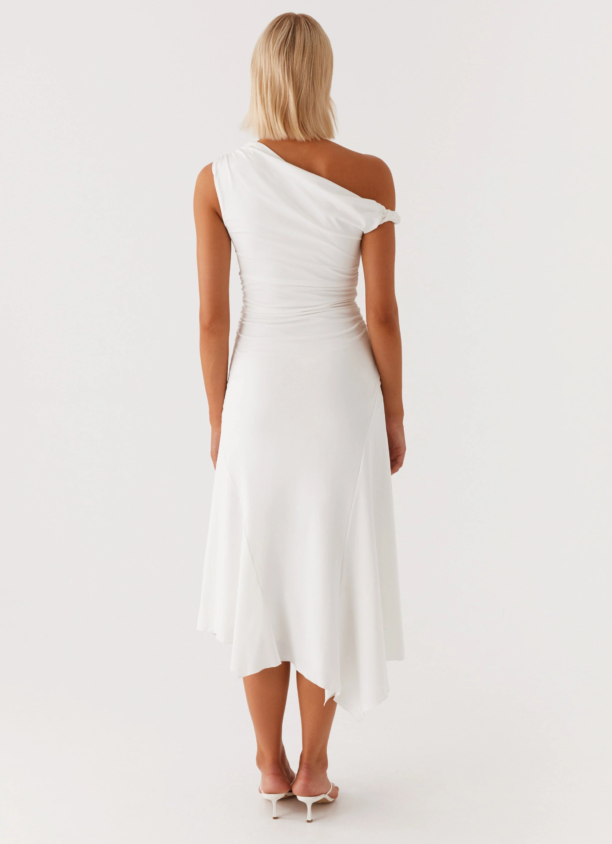 Byron Midi Dress - White Day Magic Fresh Motion