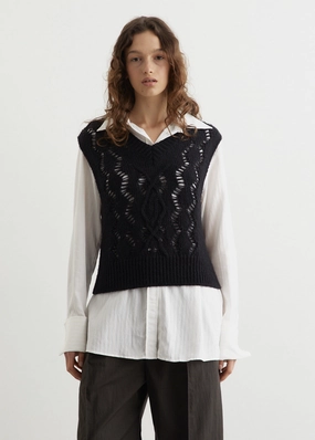 Cable Michigan Tank Top Gentle Tone