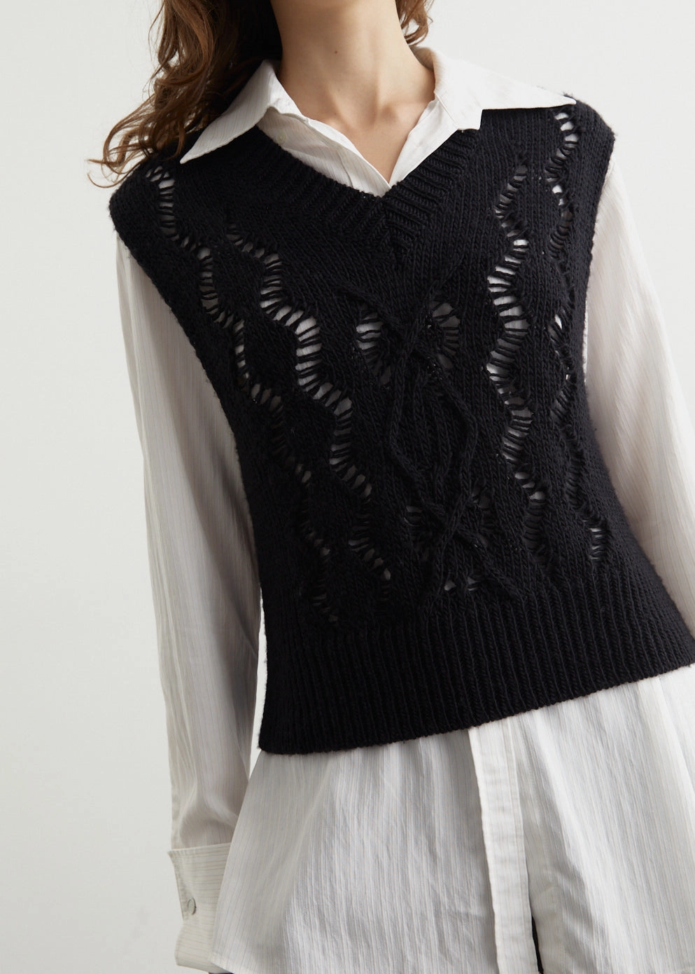 Modern Look Cable Michigan Tank Top