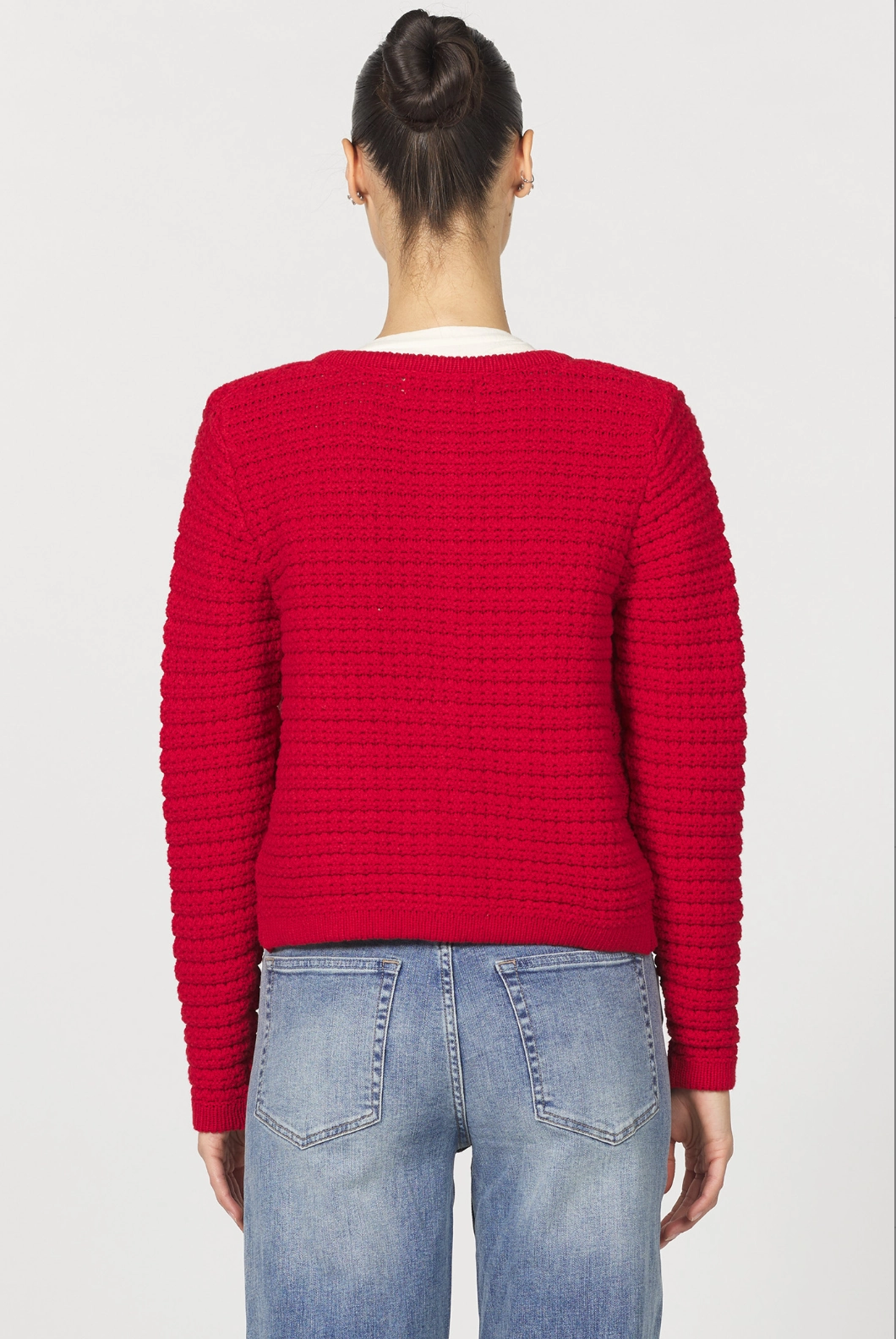 Layered Knit Casual Comfort Cambria Cardigan