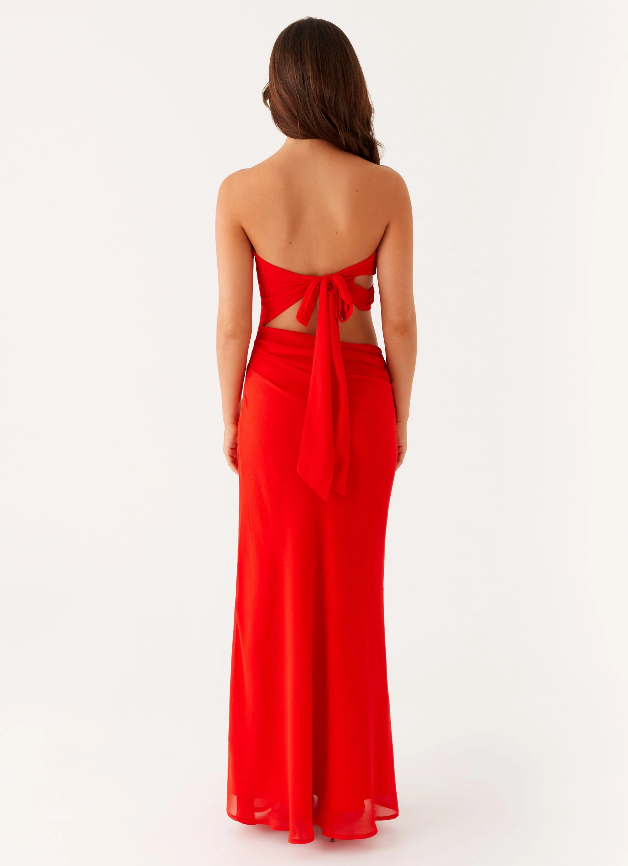 Relaxed Style Wear Carla Maxi Dress - Red